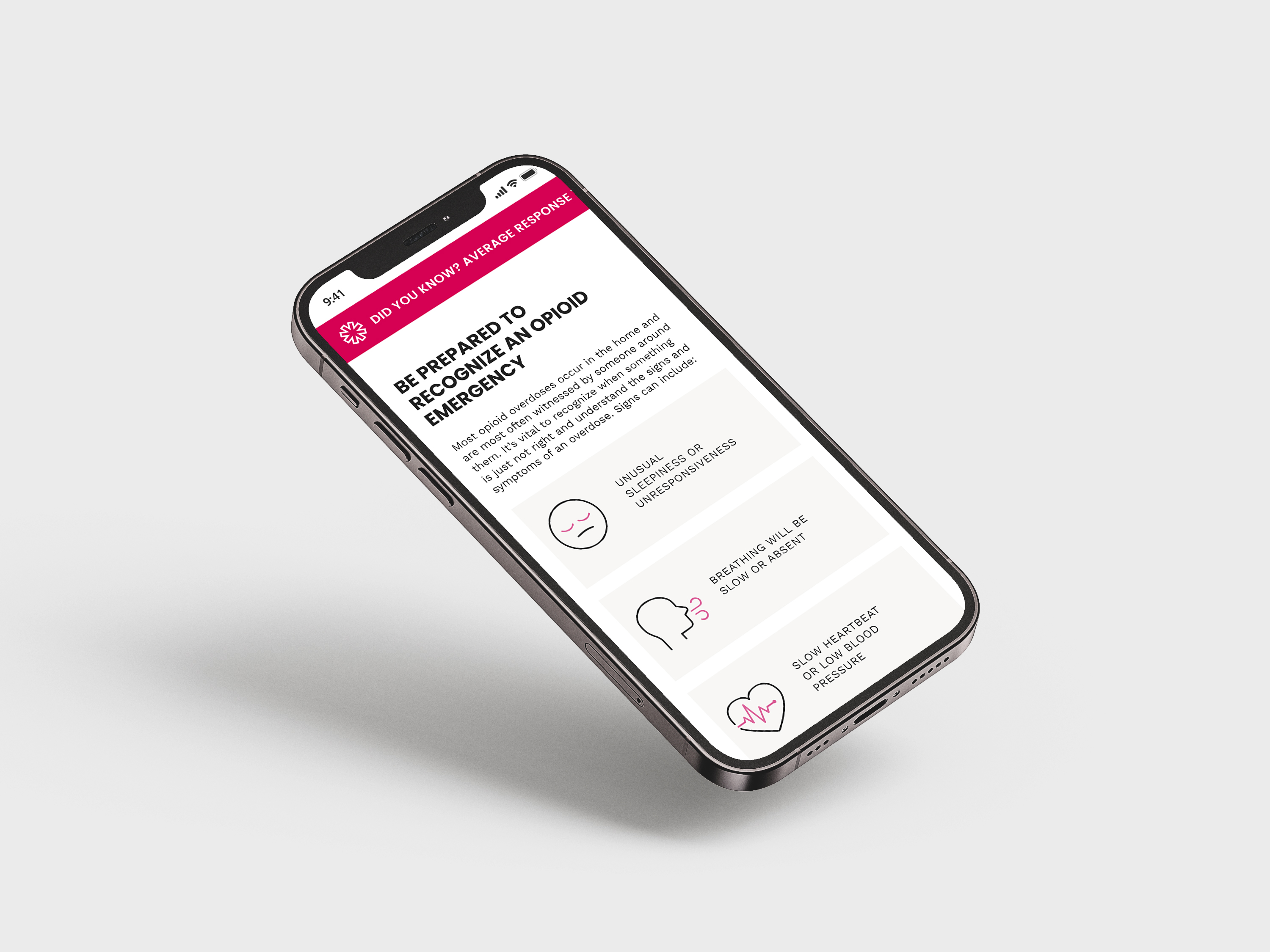 mobile view of Be prepared to recognize an opioid emergency